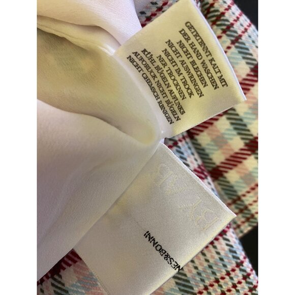 Agnes & Bonni Plaid Womens‎ Shorts Size Medium Preppy Classic Classic School Y2K - Picture 4 of 5